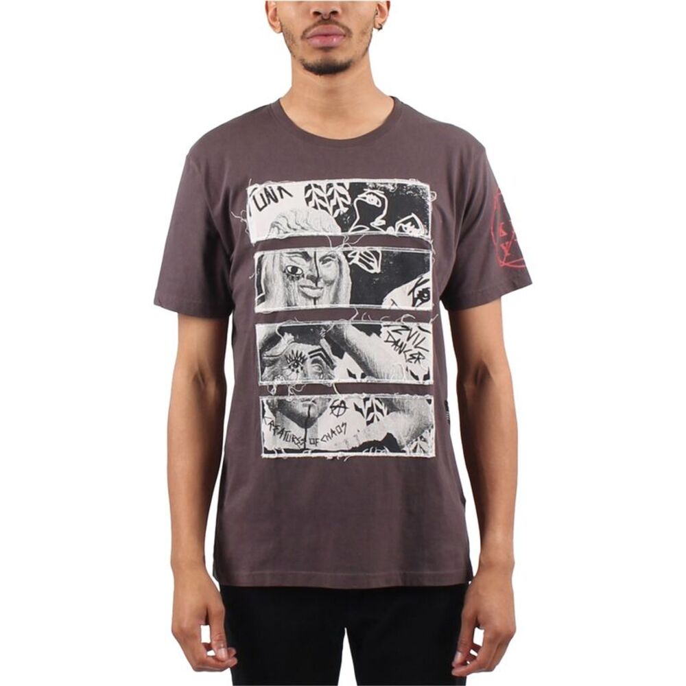 Punk Royal Mens Pieced Graphic T-Shirt, NWT